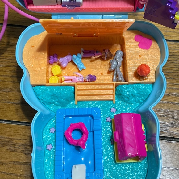 Polly Pocket Travel Koala AND Teddy Bear Purse Play Sets-EUC-Completed Sets! - Picture 5 of 16